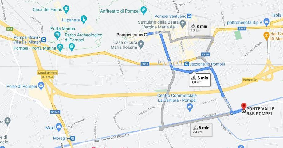 Ponte Valle B&B Pompei Scafati Εξωτερικό φωτογραφία
